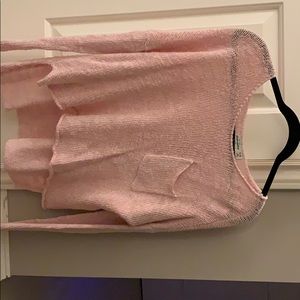 Soft pink sweater